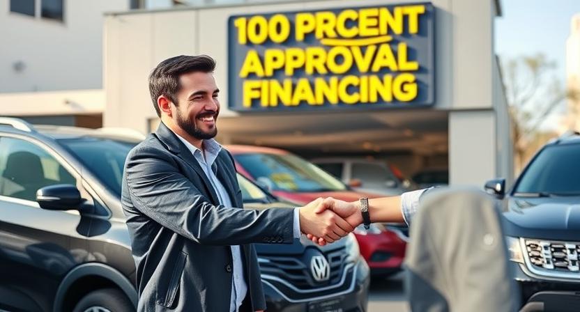 100 percent approval used cars financing