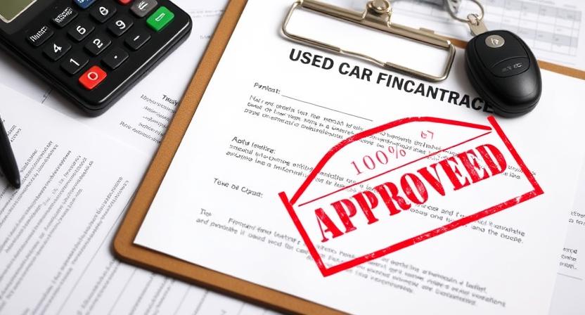 100 percent approval used cars financing