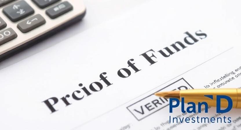 plan d investments proof of funds letter2